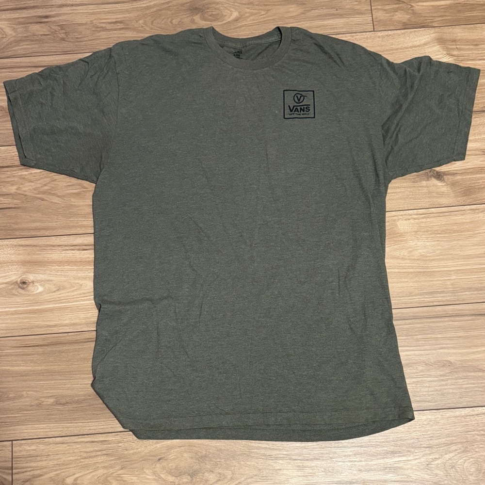 Vans Men's Olive Short Sleeve Tee